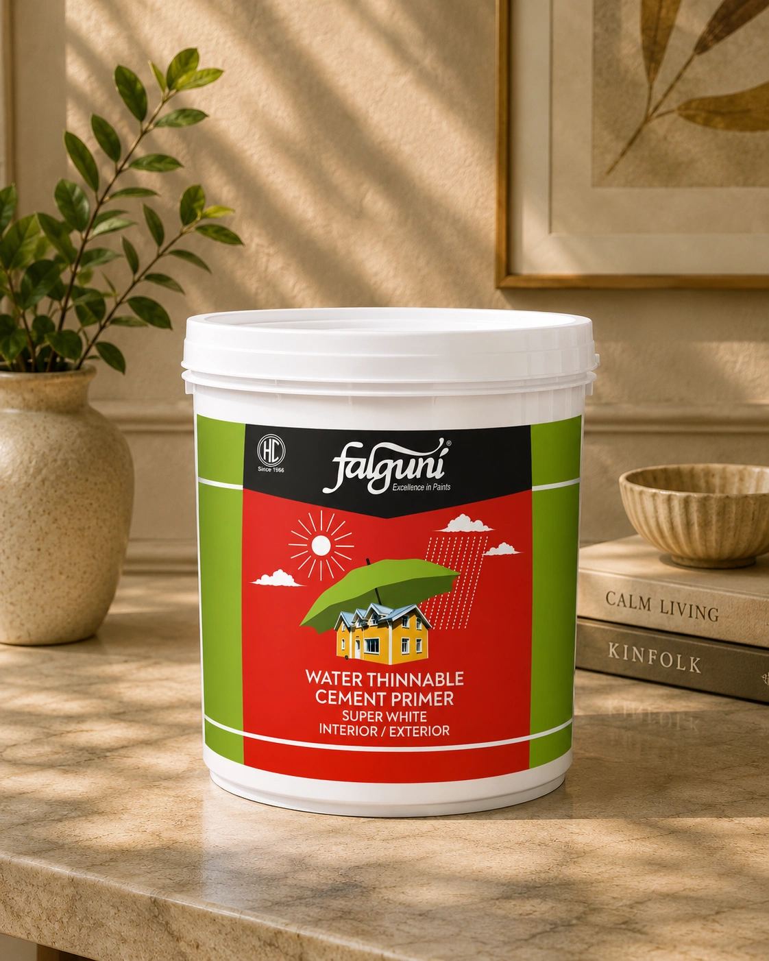 FALGUNI WTCP Interior & Exterior Primer (Super White)