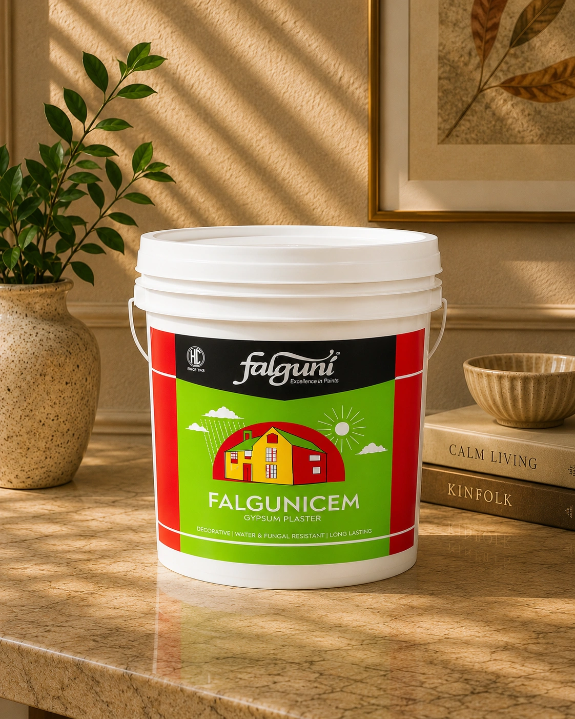 Gypsum Plaster (Cement Paint)