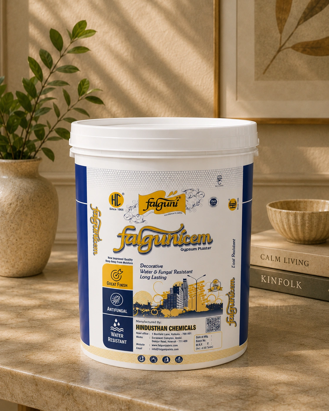Gypsum Plaster (Cement Paint)